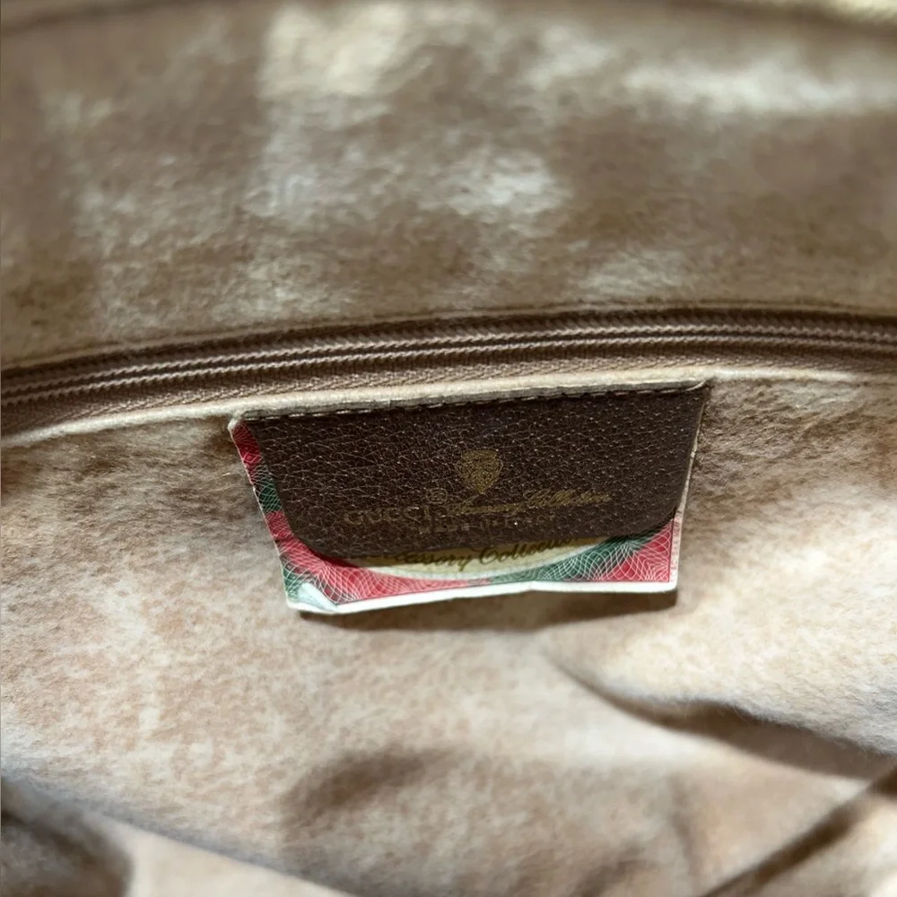 GUCCI Vintage Crossbody Bag Sherry Line - Picture 11 of 14
